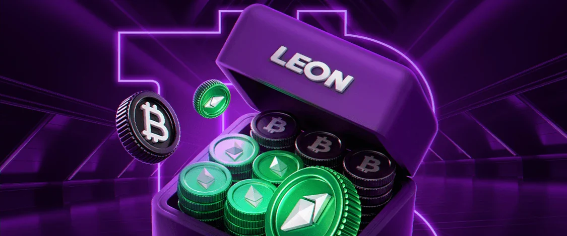 Crypto deposit promotion at LEON Casino